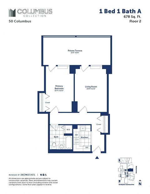this floor plan is an approximation of a 1 bed 1 bath floor plan